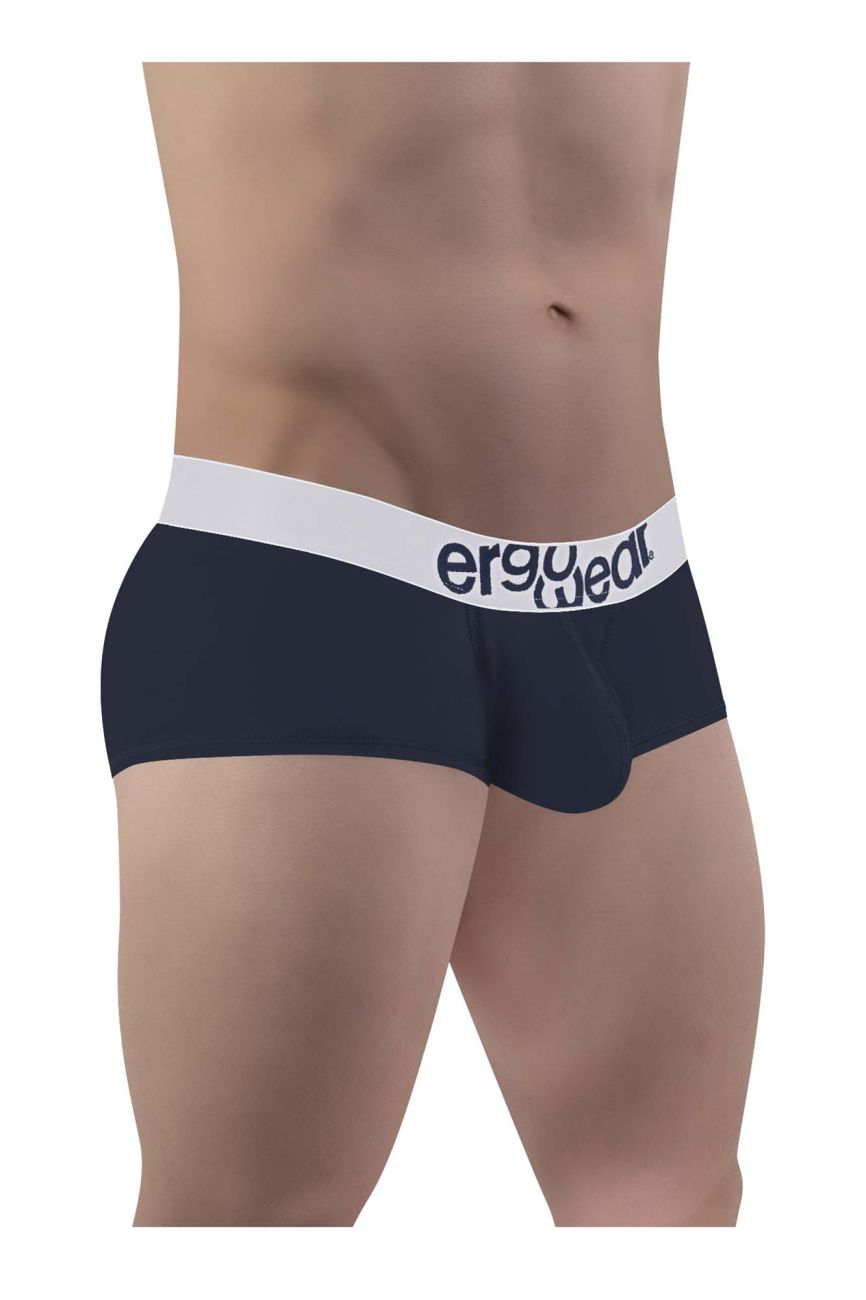 ErgoWear EW1472 MAX COTTON Trunks Navy Blue