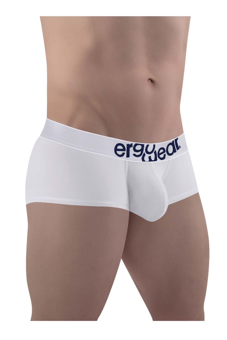 ErgoWear EW1476 MAX COTTON Trunks White