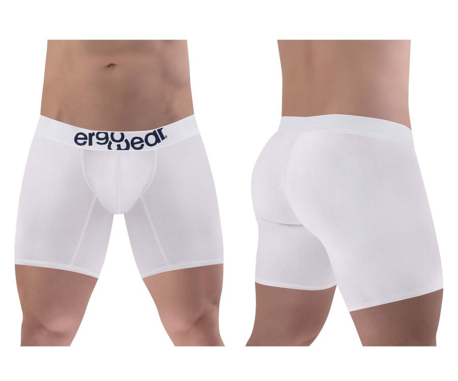 ErgoWear EW1477 MAX COTTON Boxer Briefs White