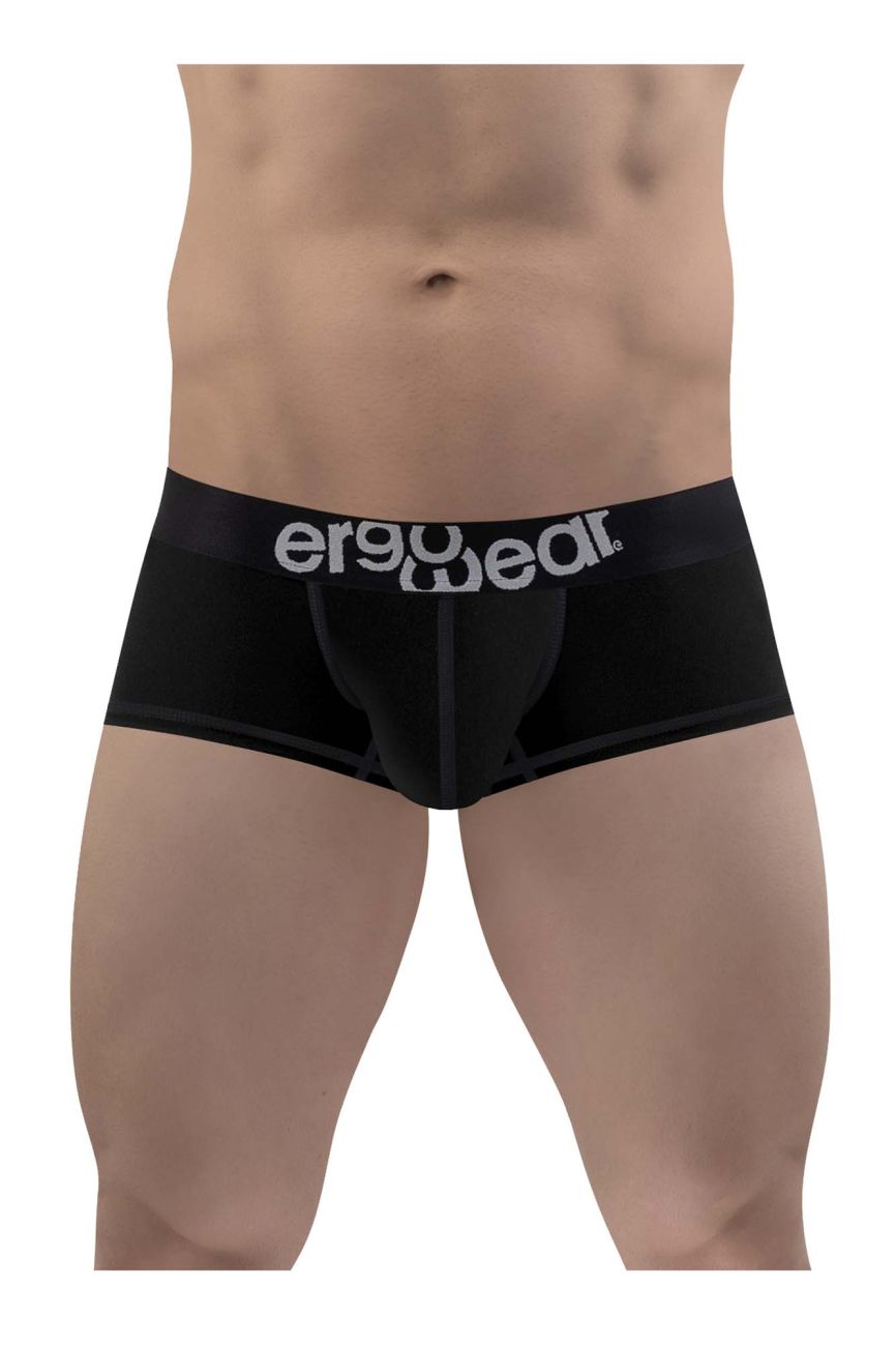 ErgoWear EW1484 MAX COTTON Trunks Black