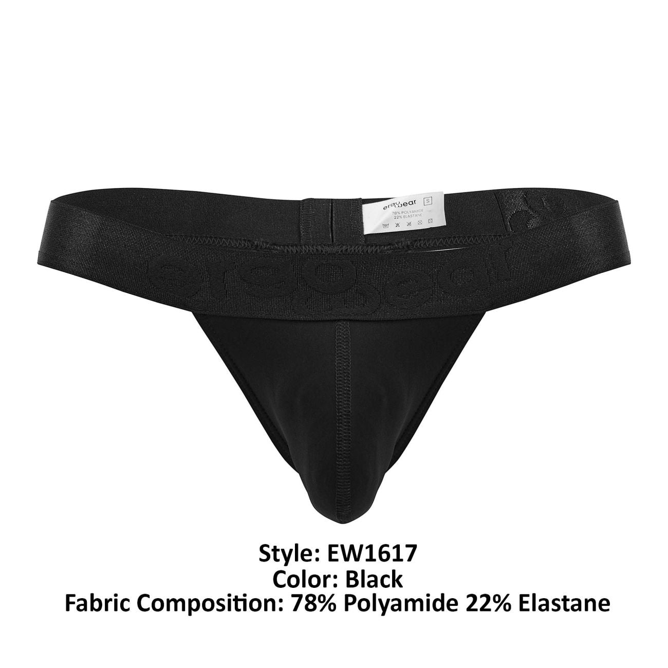 ErgoWear EW1617 MAX XX G-String Black