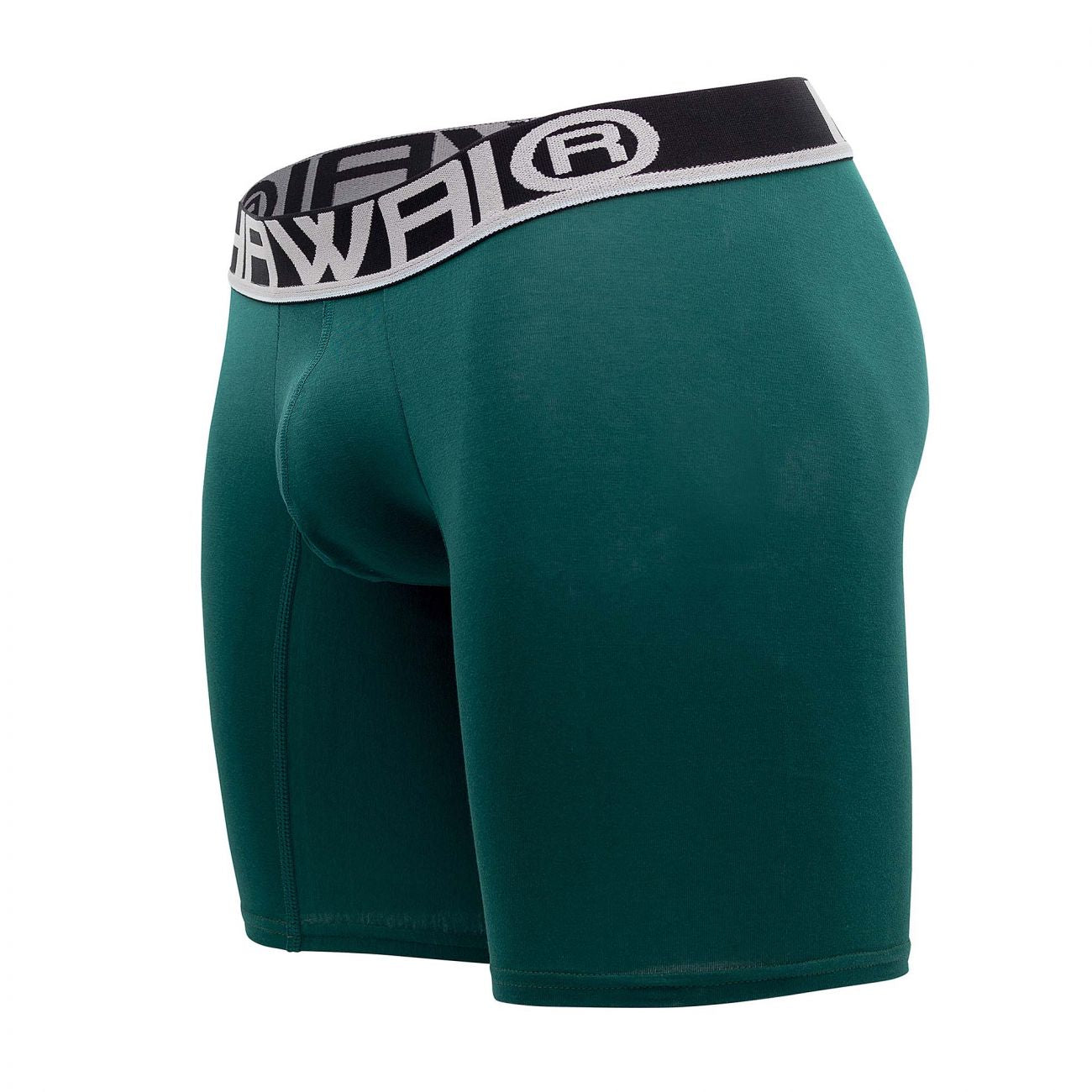 HAWAI 41903 Solid Athletic Boxer Briefs Green