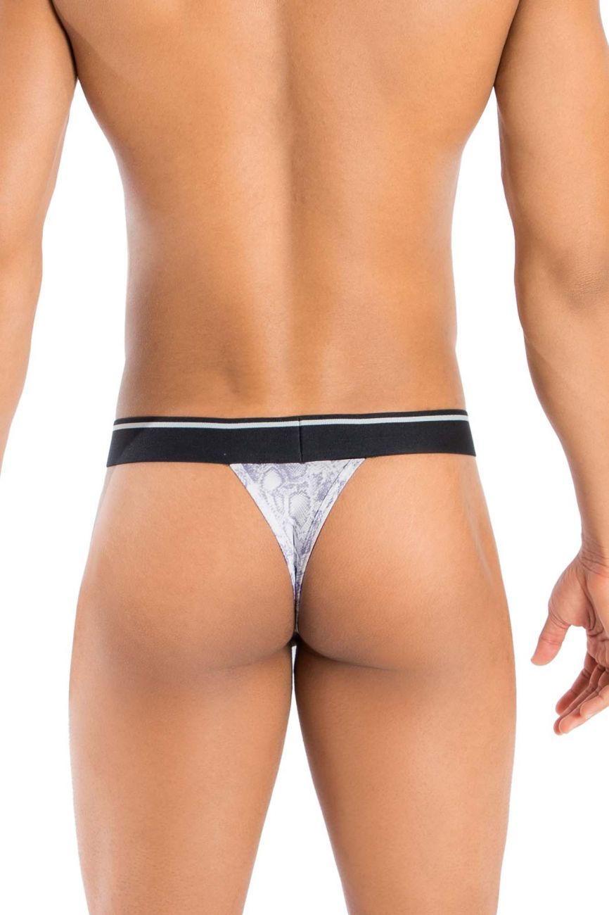 HAWAI 41947T Animal Print Mens Thongs Amethyst