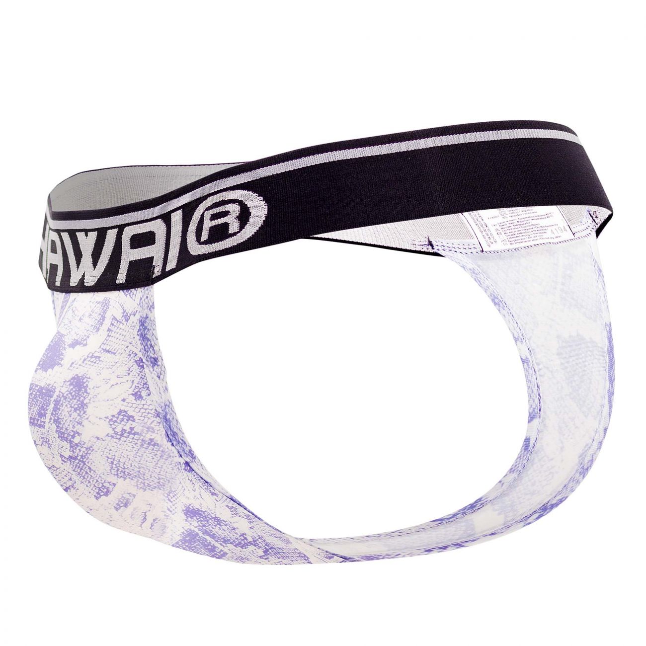 HAWAI 41947T Animal Print Mens Thongs Amethyst