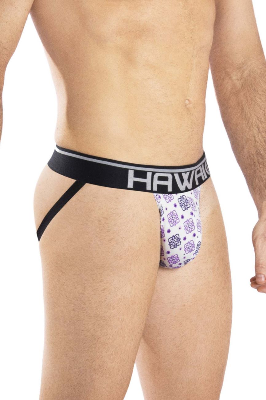 HAWAI 42052 Assorted Colors Jockstrap Purple