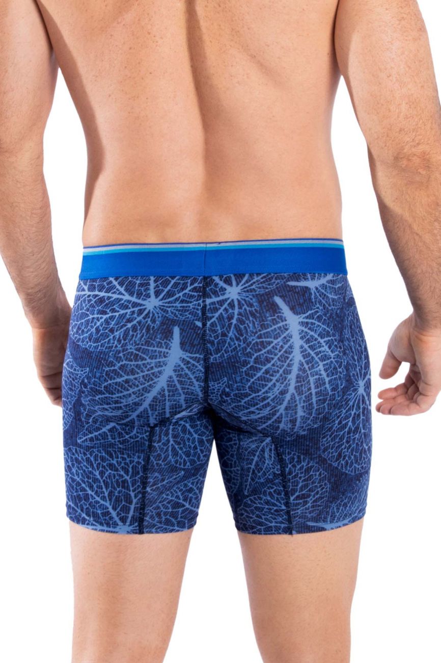 HAWAI 42104 Printed Boxer Briefs Royal Blue