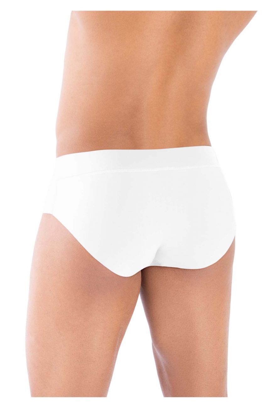 HAWAI 42141 Solid Hip Briefs White