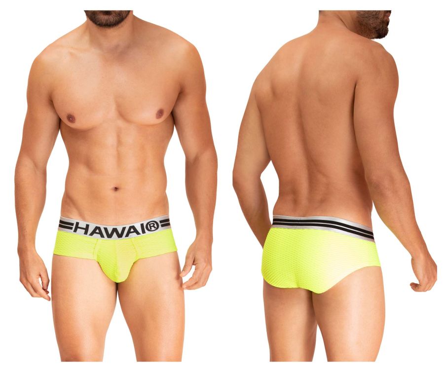 HAWAI 42266 Microfiber Briefs Neon Green