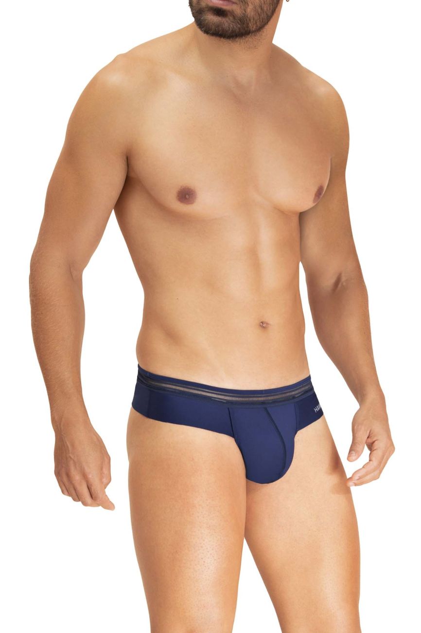 HAWAI 42294 Microfiber Thongs Dark Blue