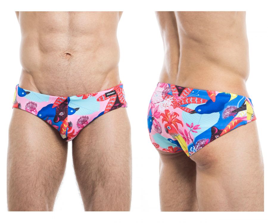 HUNK2 SB20191A Panthere² Reversible Swim Briefs