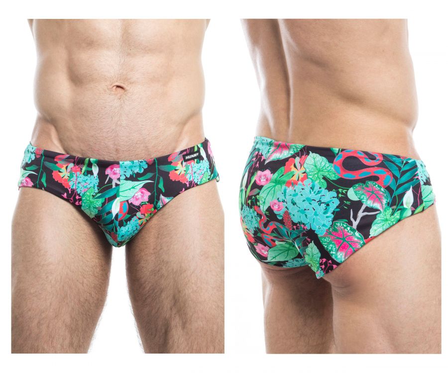 HUNK2 SB20191B Schlange² Reversible Swim Briefs