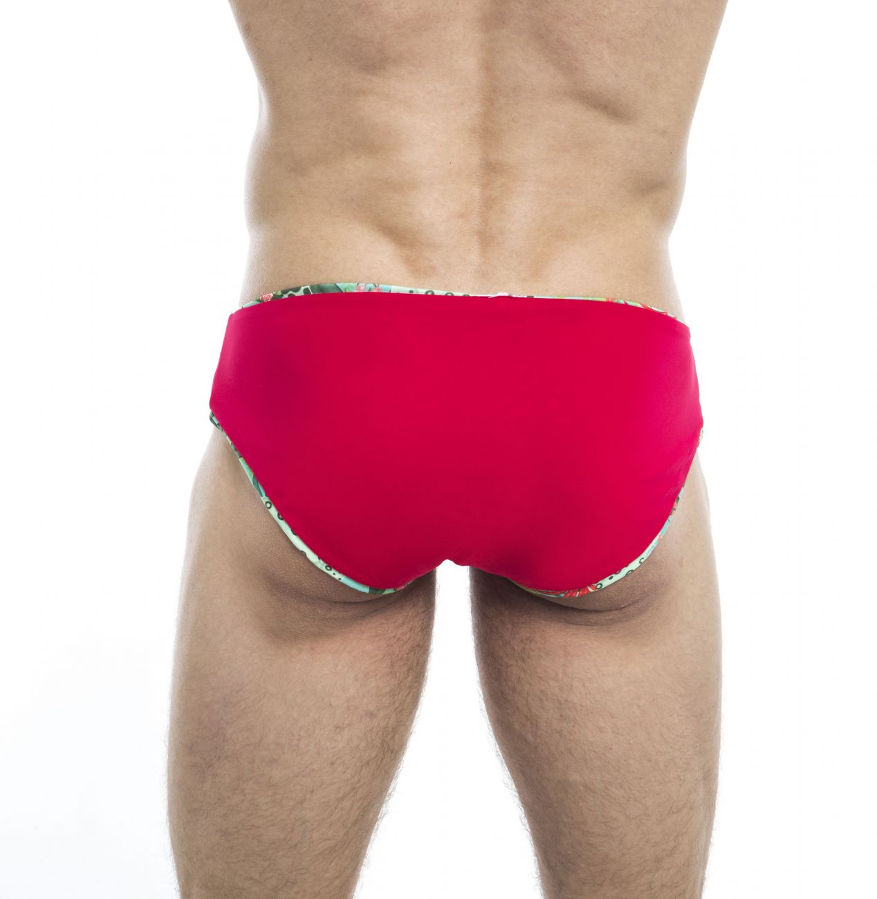 HUNK2 SB20191E Amazonia² Reversible Swim Briefs