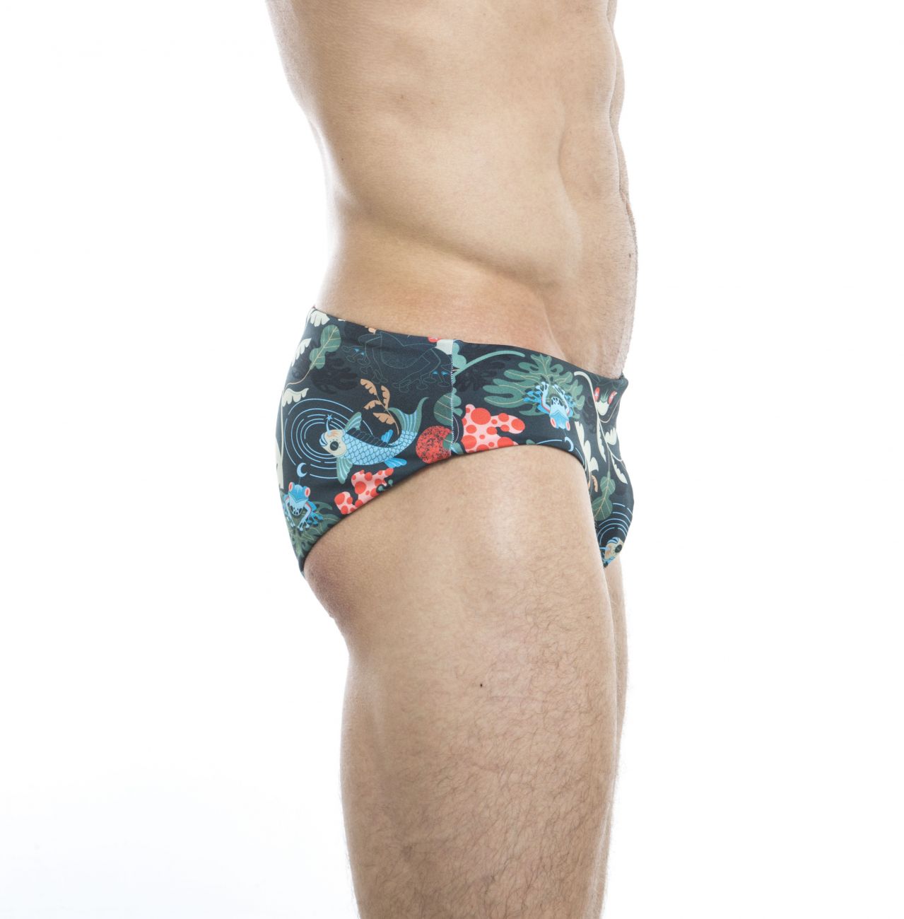 HUNK2 SB20201B Alligatori² Reversible Swim Briefs