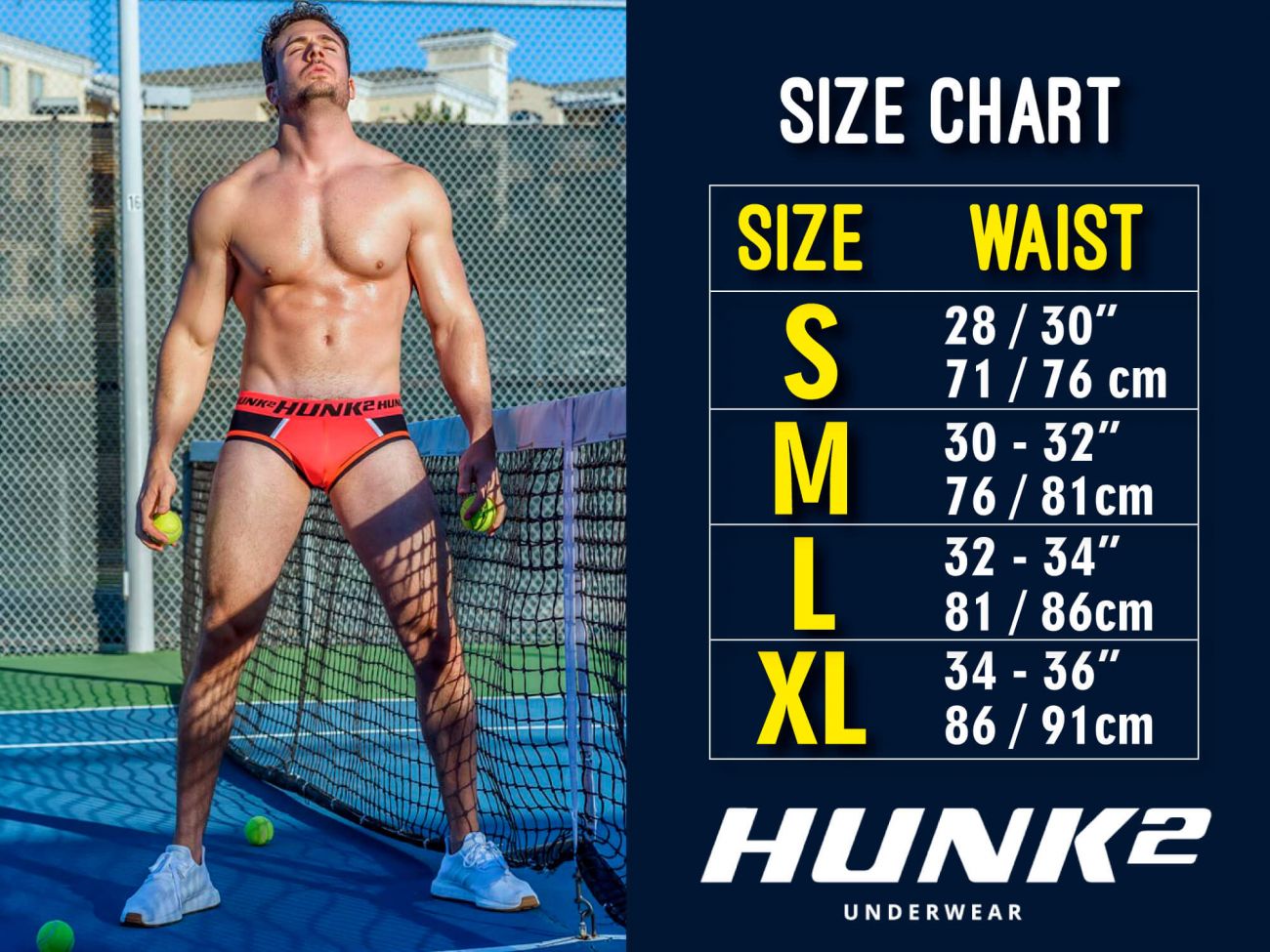 HUNK2 BR2020G Adonis Fascino² Briefs