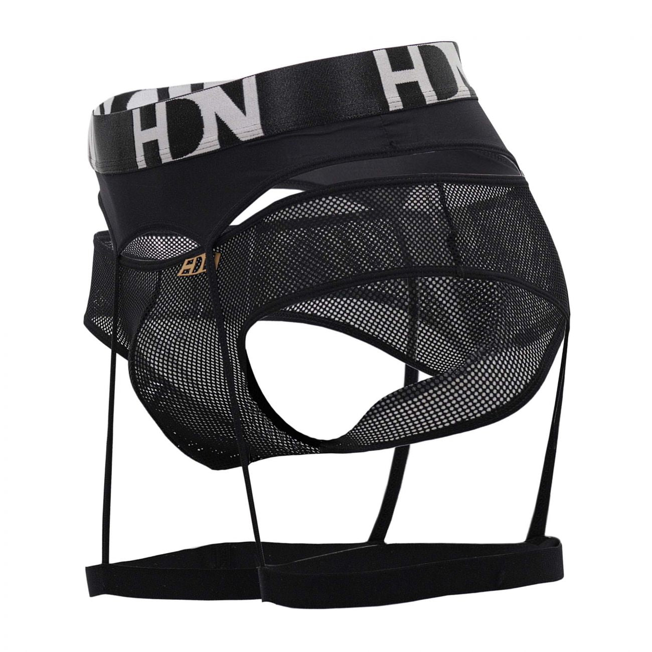 Hidden 953 Garterbelt Briefs Black