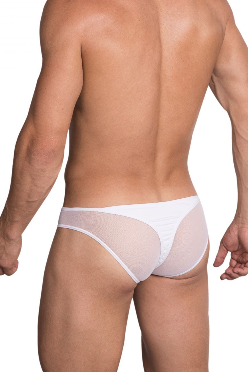 Hidden 972 Mesh Bikini-Thong White
