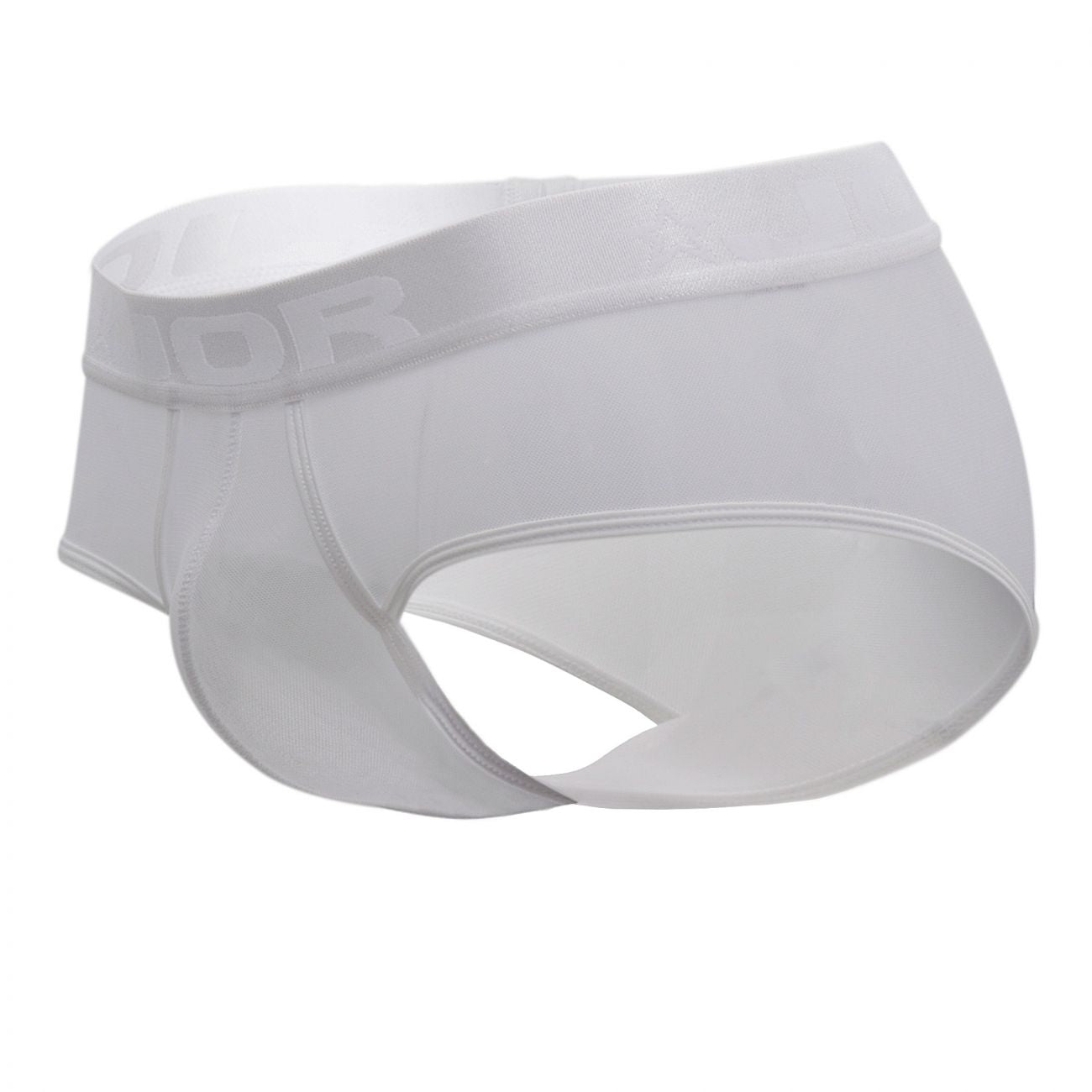 JOR 0883 Mesh Briefs White