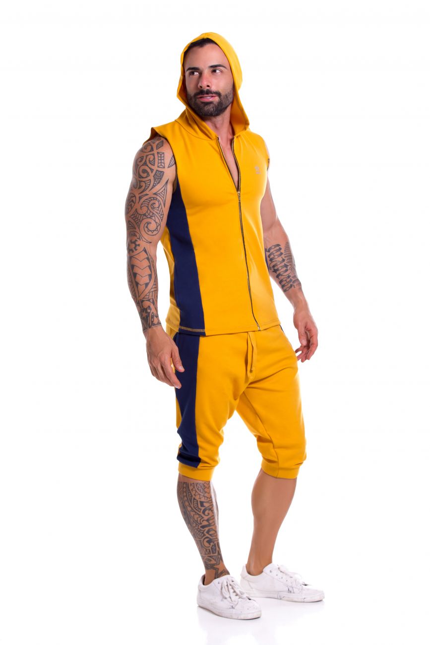 JOR 0919 Milan Hoodie Mustard