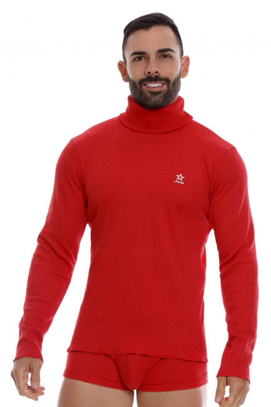 JOR 0961 Arizona Long Sleeve Tank Top Red