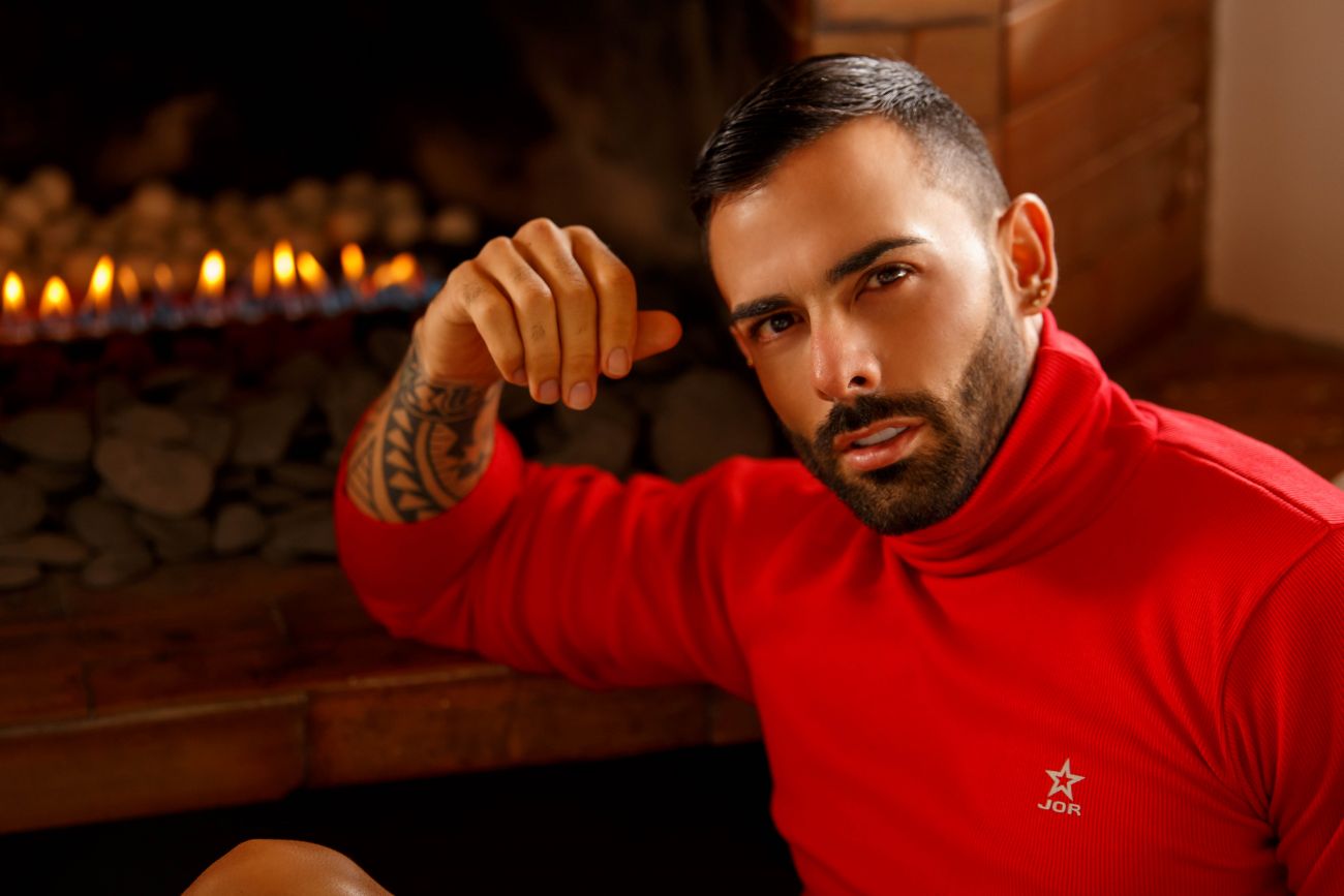 JOR 0961 Arizona Long Sleeve Tank Top Red