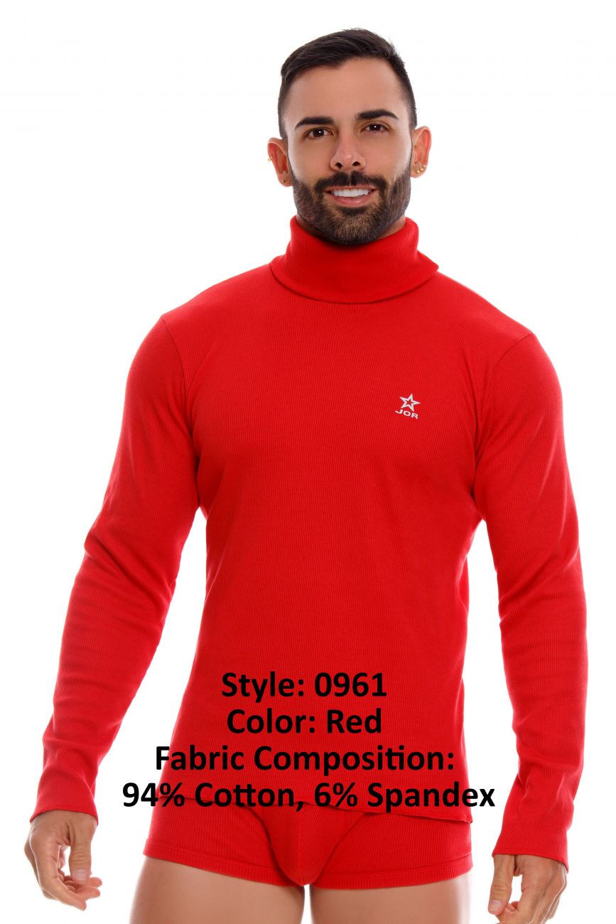 JOR 0961 Arizona Long Sleeve Tank Top Red