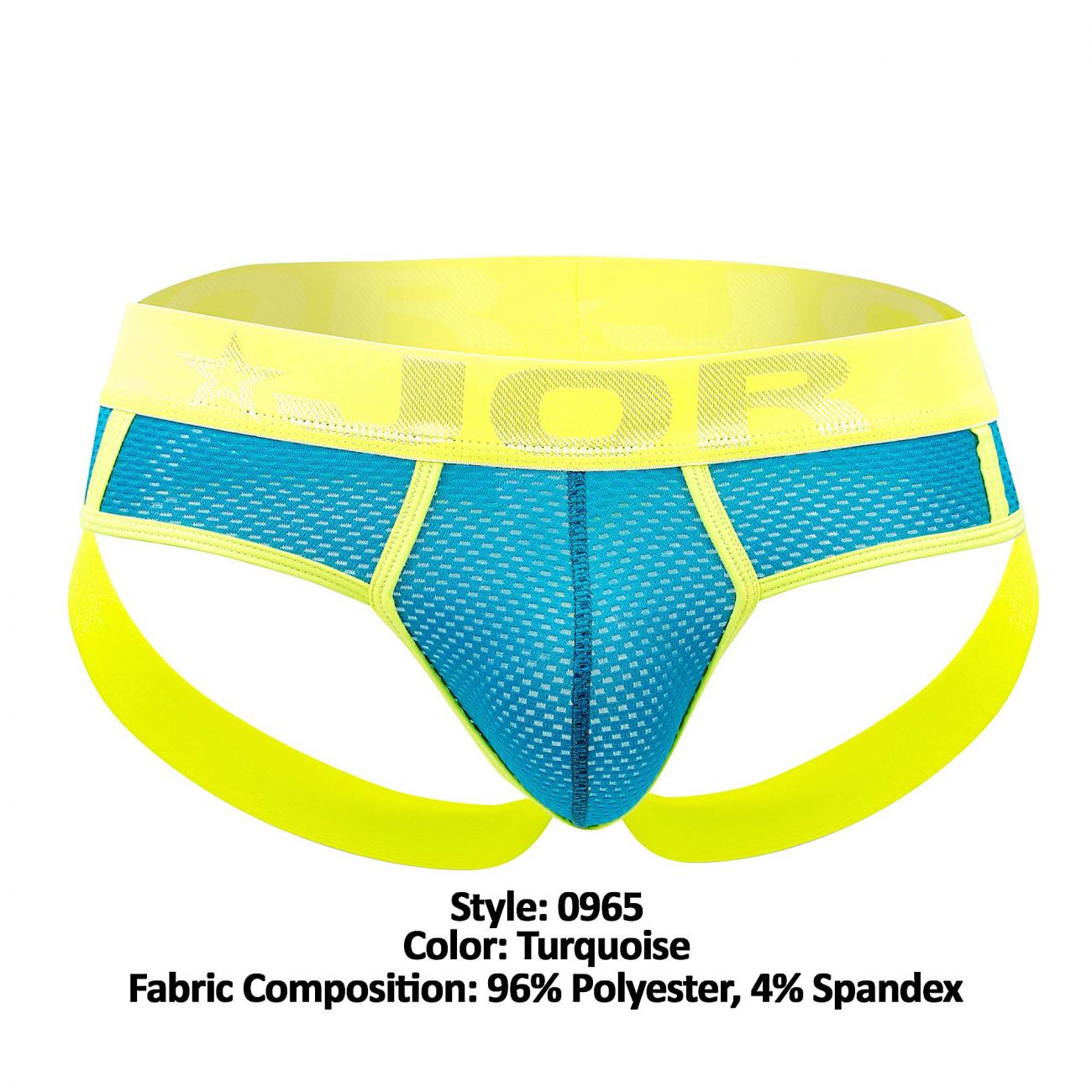 JOR 0965 Tokio Bikini Jockstrap Turquoise