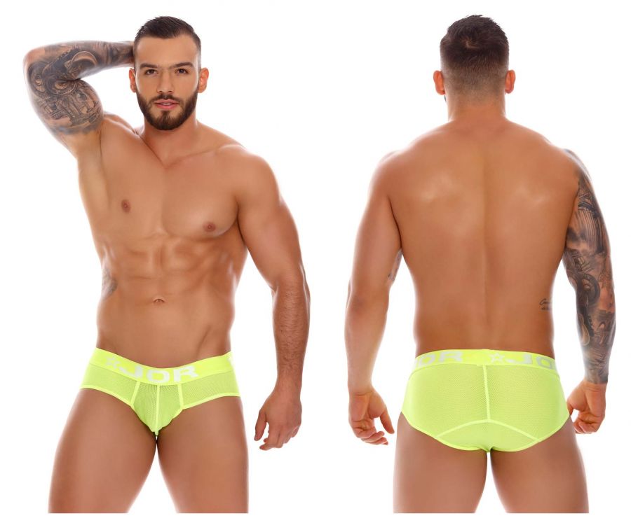 JOR 1209 Mediterraneo Briefs Neon Green