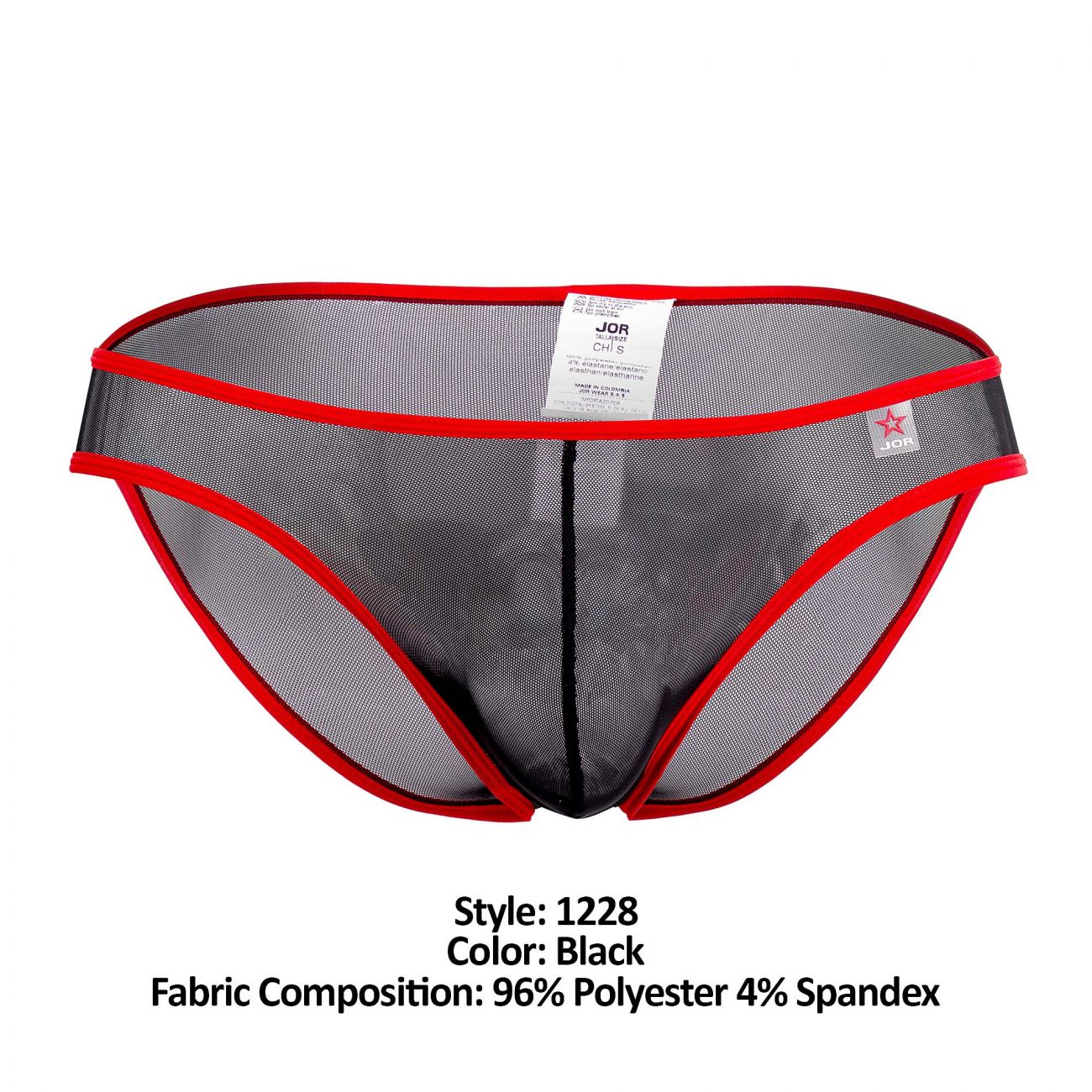 JOR 1228 Skin Bikini Black