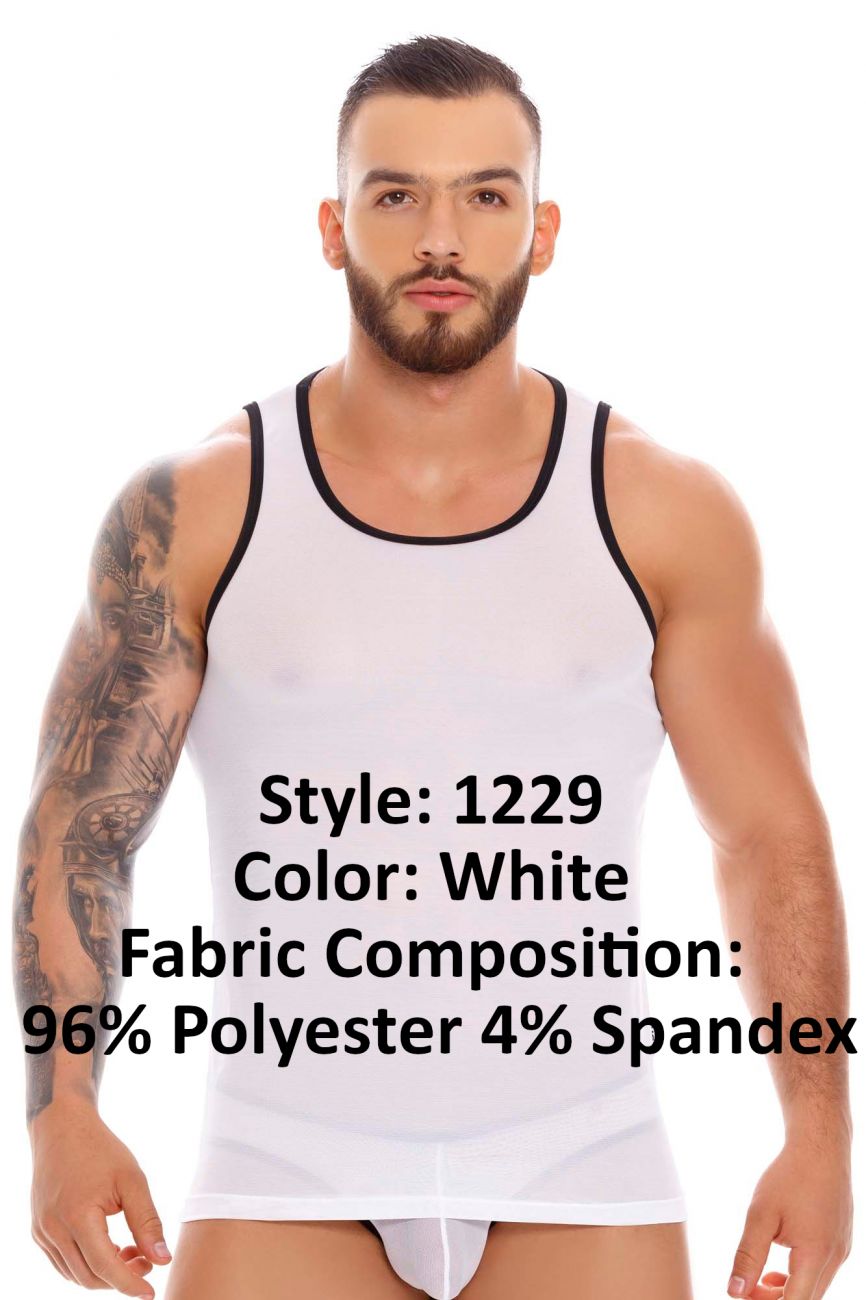 JOR 1229 Skin Tank Top White