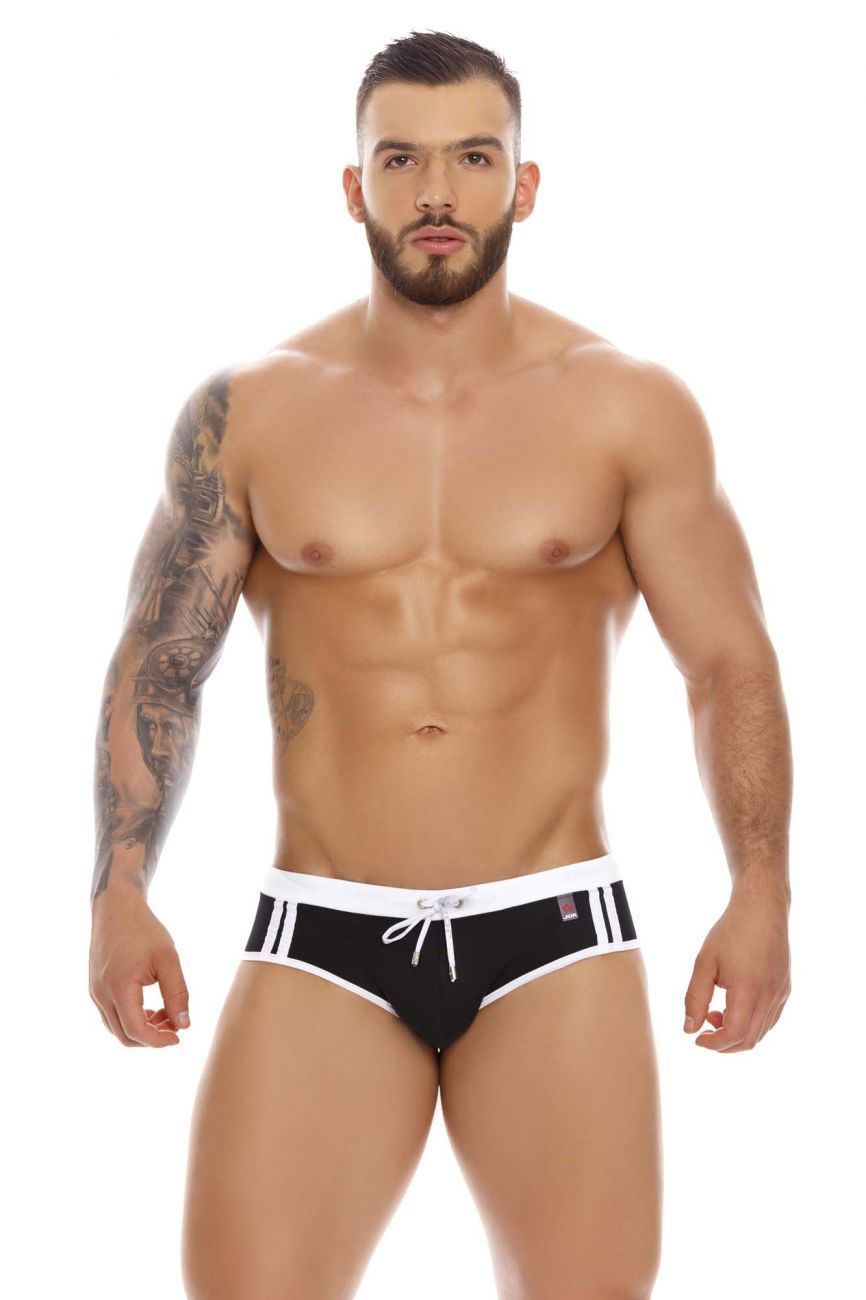 JOR 1258 Sport Swim Briefs Black