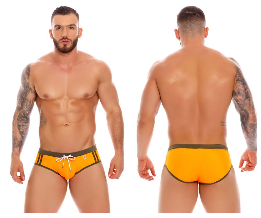 JOR 1258 Sport Swim Briefs Orange