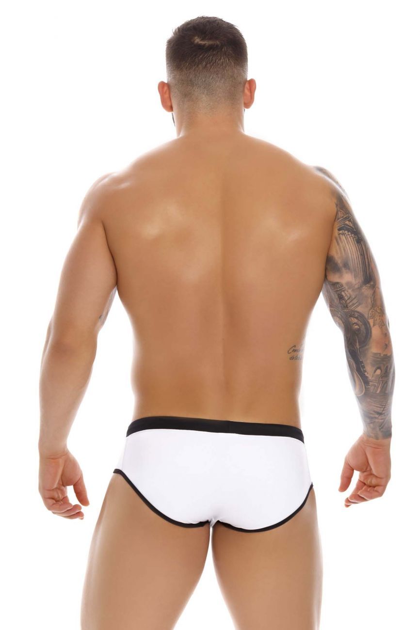 JOR 1258 Sport Swim Briefs White