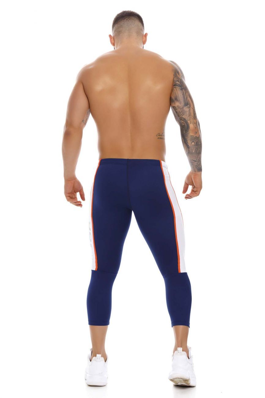 JOR 1294 Biker Athletic Pants Blue