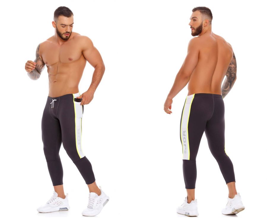 JOR 1294 Biker Athletic Pants Gray