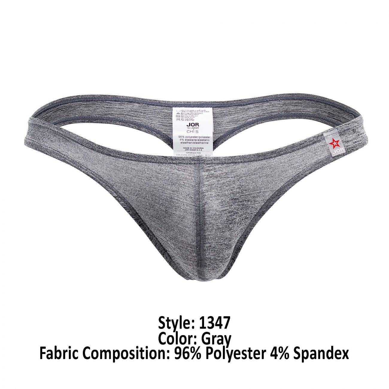 JOR 1347 Club Bikini Thong Gray