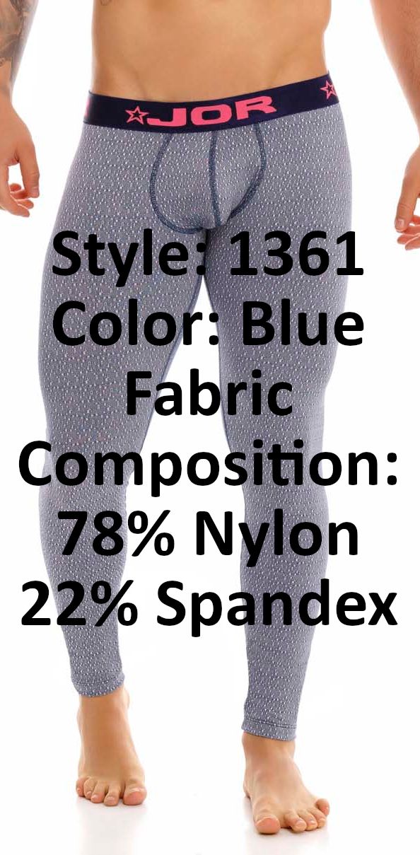 JOR 1361 Lennon Long Johns Blue