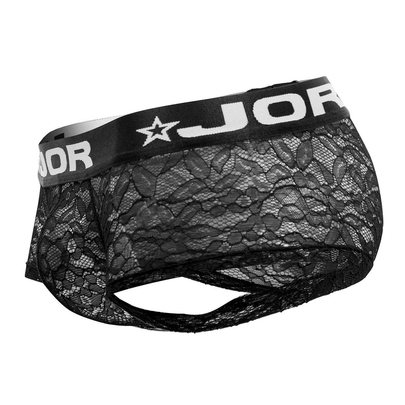 JOR 1378 Romance Lace Trunks Black