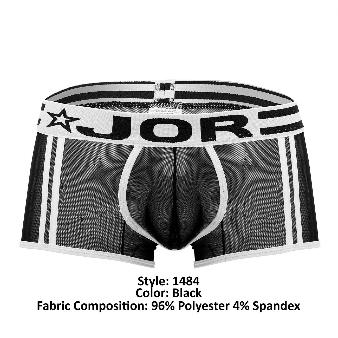 JOR 1484 Pistons Trunks Black