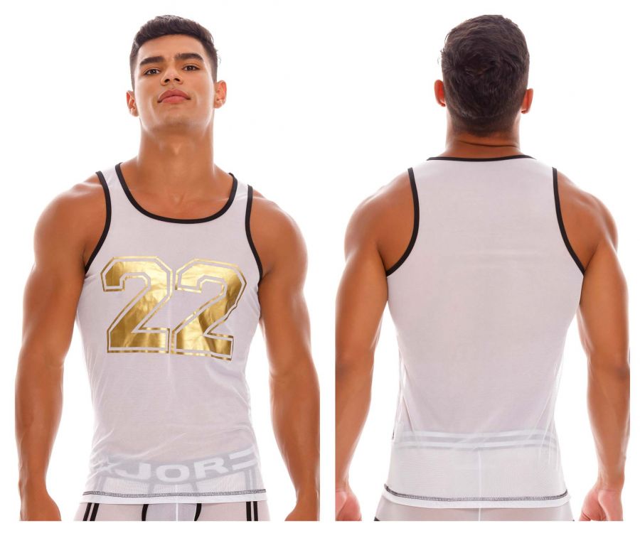JOR 1488 Pistons Tank Top White