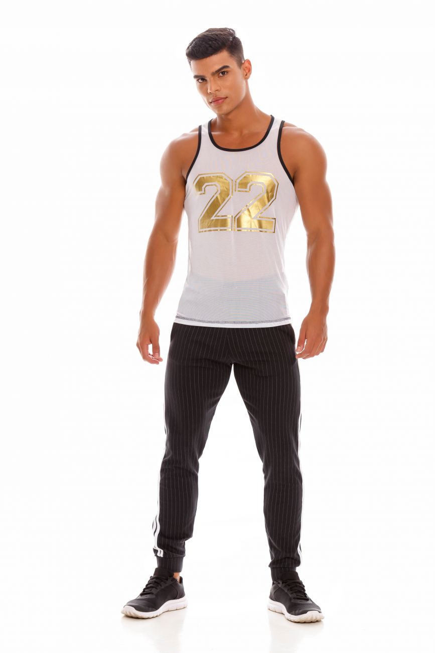 JOR 1488 Pistons Tank Top White