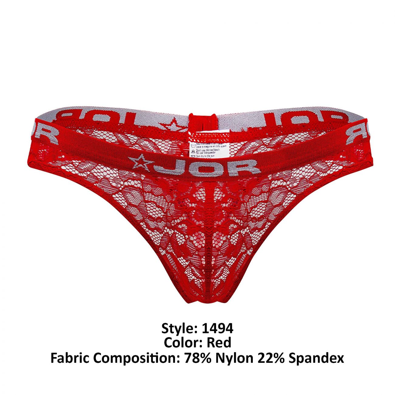 JOR 1494 Lover Thongs Red