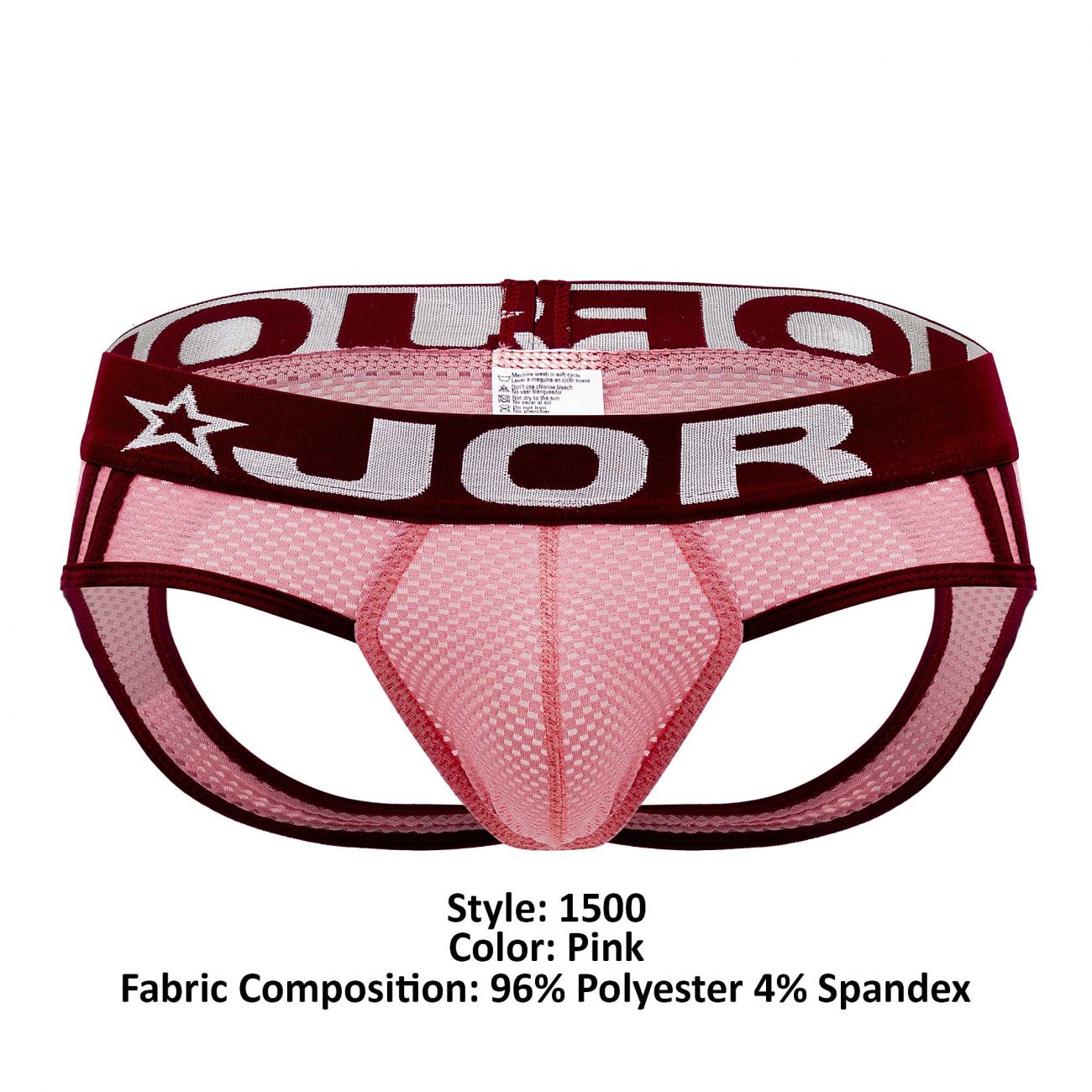 JOR 1500 Rocket Jockstrap Pink