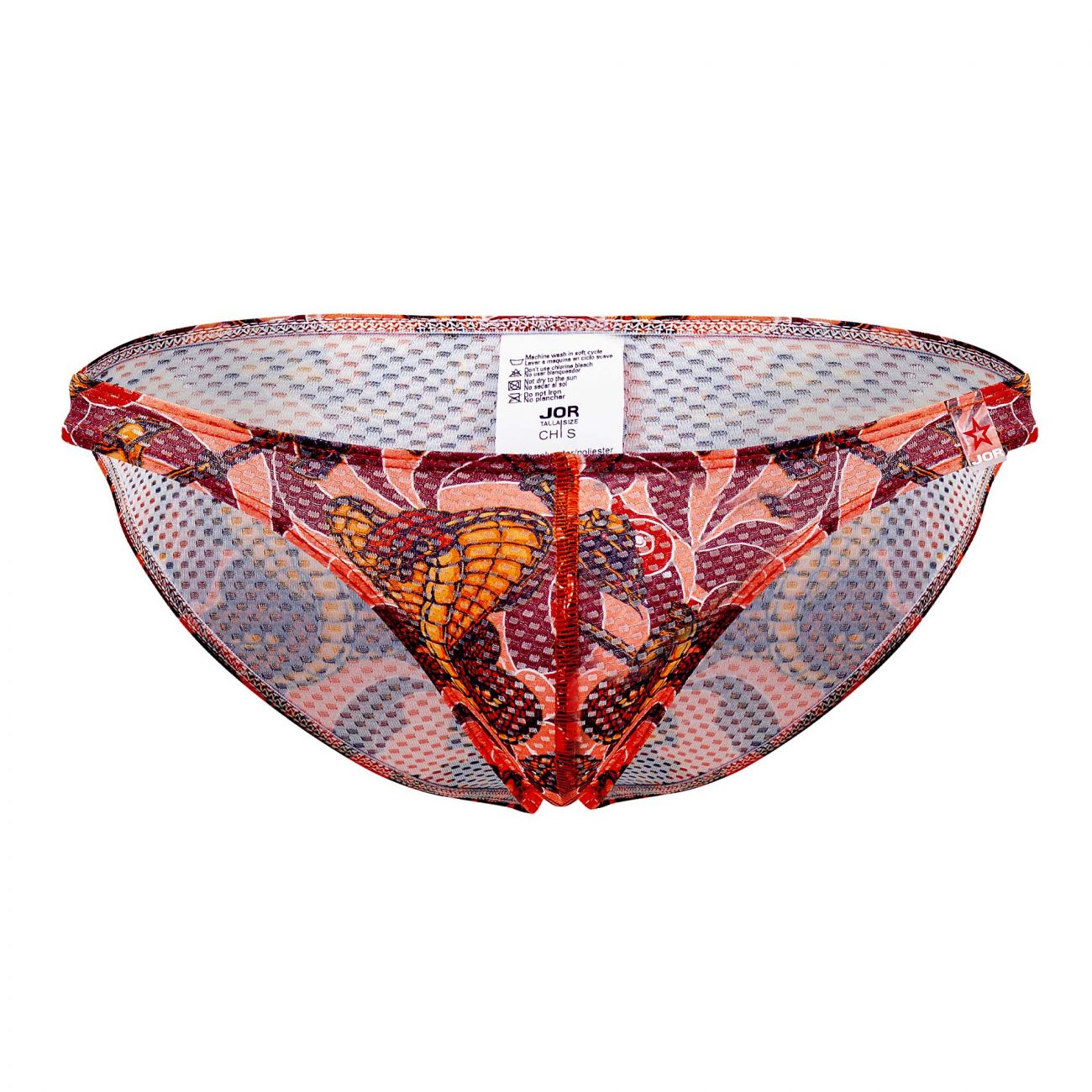 JOR 1520 Warrior Bikini Coral Printed