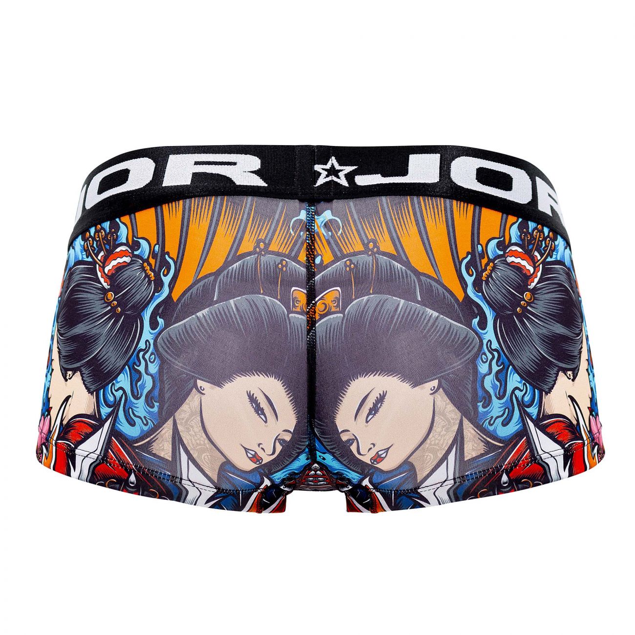 JOR 1529 Geisha Trunks Black Printed