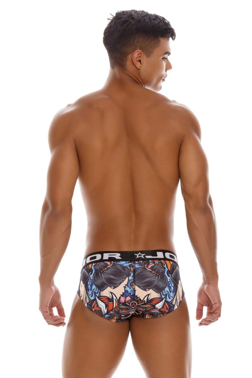JOR 1530 Geisha Briefs Black Printed