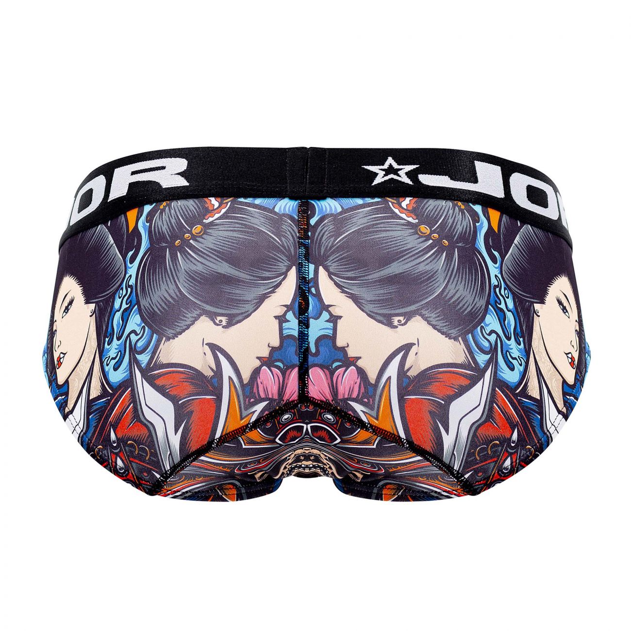 JOR 1530 Geisha Briefs Black Printed