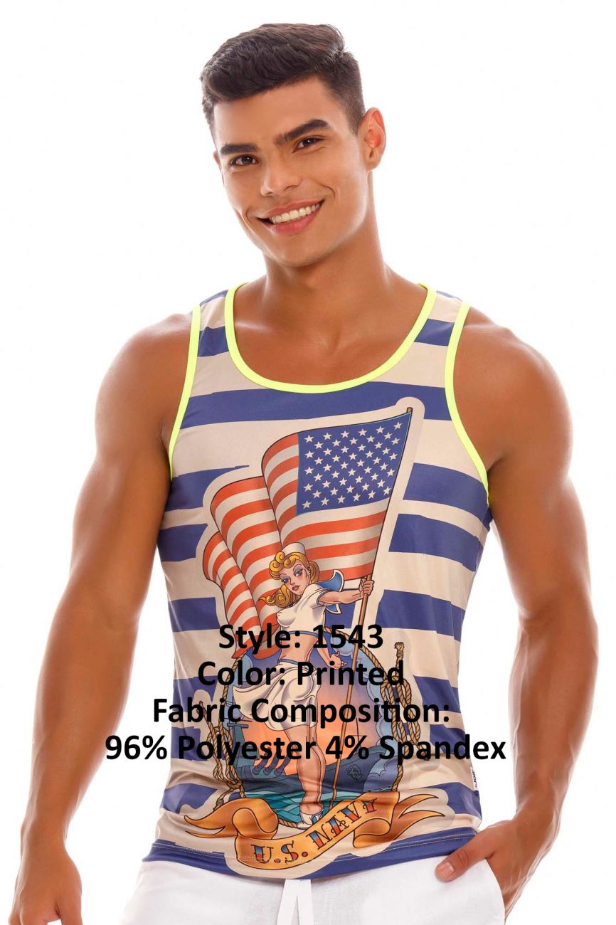 JOR 1543 Oceanic Tank Top Printed