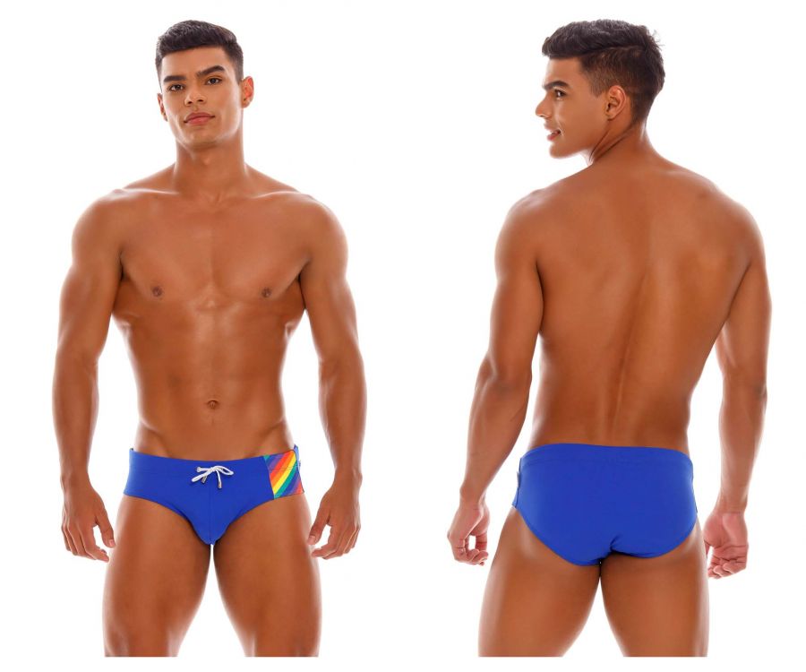 JOR 1553 Pride Swim Briefs Blue