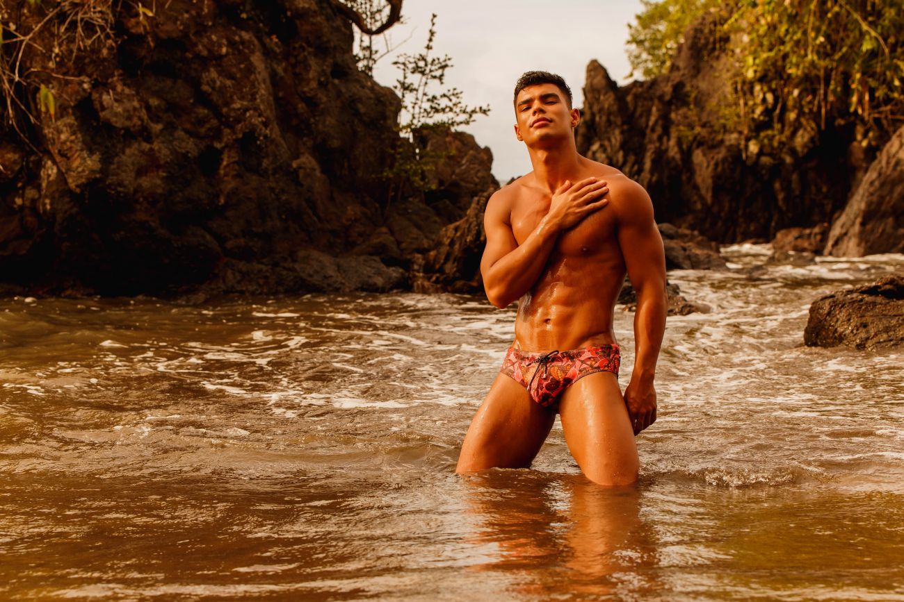 JOR 1556 Warrior Swim Briefs Printed