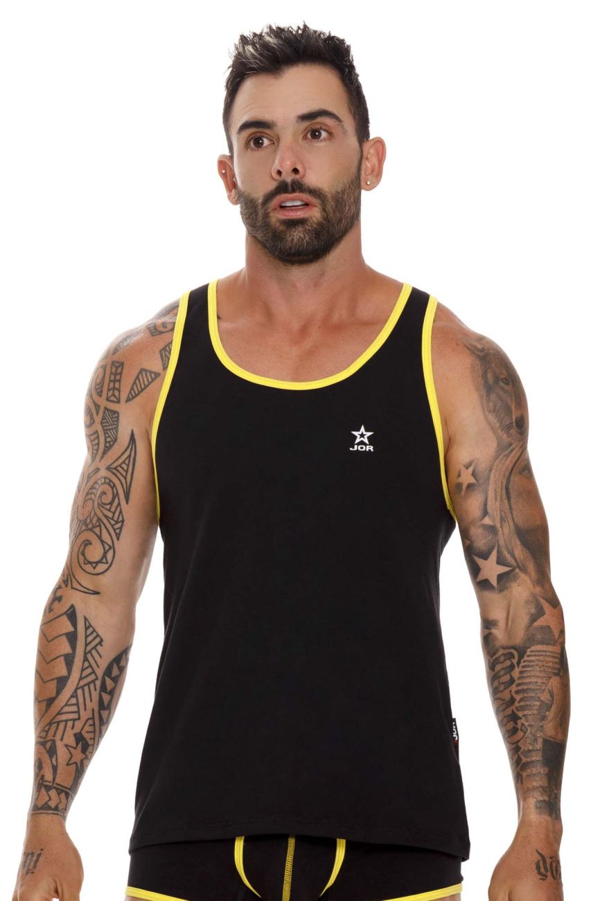 JOR 1616 Varsity Tank Top Black